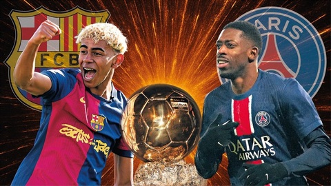 Lamine Yamal vs Ousmane Dembele: ‘Chung kết’ Quả bóng vàng 2025? 
